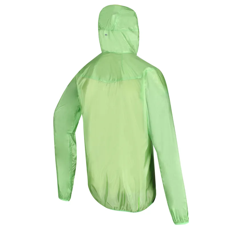 Inov8 Windshell FZ Mens Running Windproof Jacket in Green-7